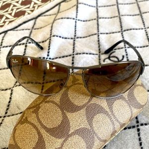 Warrior Rayban brown sunglasses